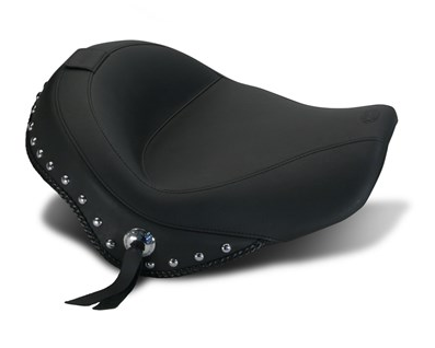 Mustang Vintage Solo Seat Thunderbirds/Storm